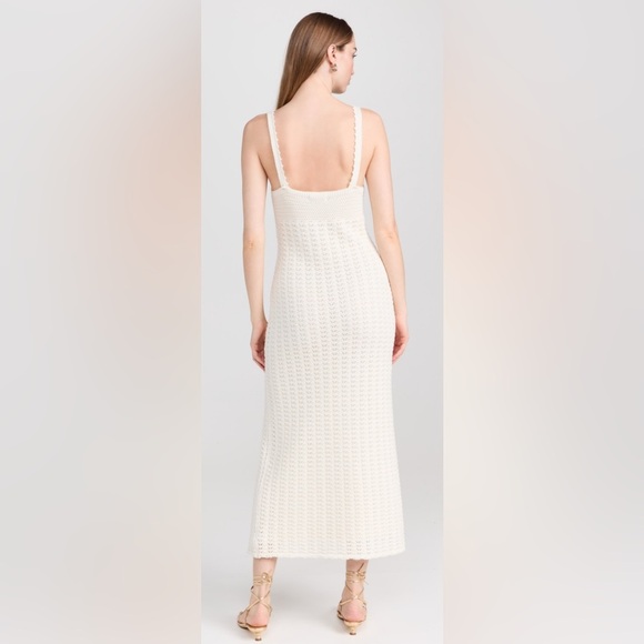 NWT Z SUPPLY ELEENA KNIT CROCHET MAXI DRESS SIZE M. ADJUSTABLE SHOULDER STRAPS - Picture 3 of 13